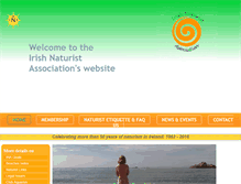 Tablet Screenshot of irishnaturism.org